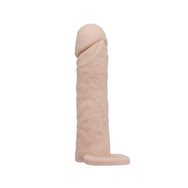 2-realistic-penis-sleeve-medium-flesh BAILE REALISTIC PENIS SLEEVE MEDIUM FLESH 16cm