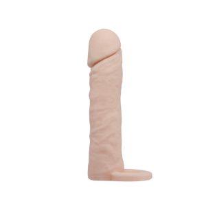 BAILE REALISTIC PENIS SLEEVE MEDIUM FLESH 16cm - Image 7