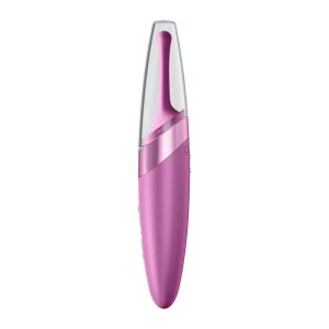 SATISFYER TWIRLING DELIGHT CLITORAL STIMULATOR BERRY - Image 5