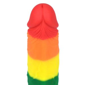LOVETOY PRIDER LIQUID SILICONE 7" DILDO 18.5cm - Image 8