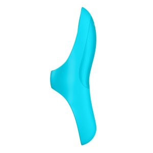 SATISFYER TEASER FINGER VIBRATOR LIGHT BLUE - Image 4