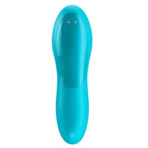 SATISFYER TEASER FINGER VIBRATOR LIGHT BLUE - Image 3