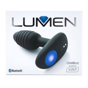 KIIROO LUMEN VIBRATING PLUG APP CONTROLLED BLACK 10cm - Image 8
