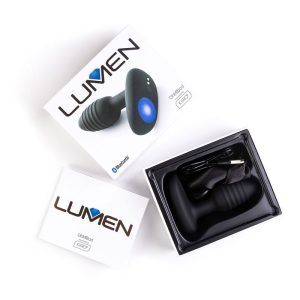 KIIROO LUMEN VIBRATING PLUG APP CONTROLLED BLACK 10cm - Image 3