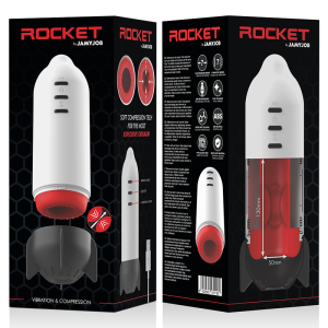 JAMYJOB ROCKET MASTURBATOR SOFT COMPRESSION TECH AND VIBRATION - Image 3