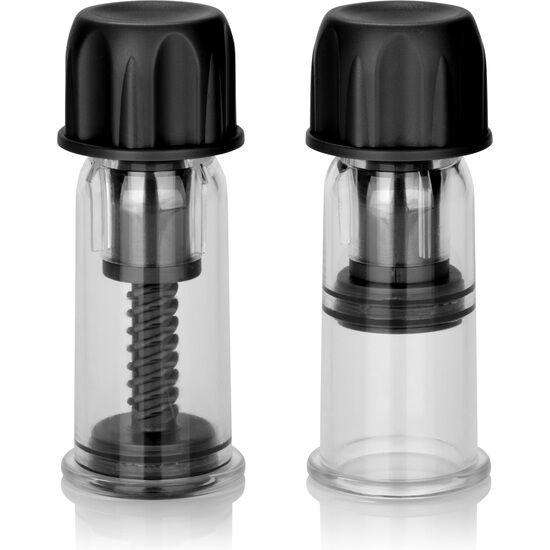CALEX VACUUM TWIST SUCKERS BLACK 10cm