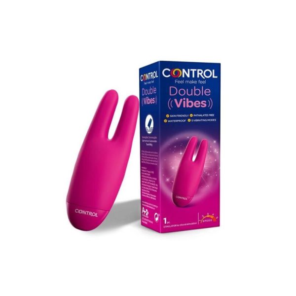 CONTROL DOUBLE VIBES CLITORAL STIMULATOR
