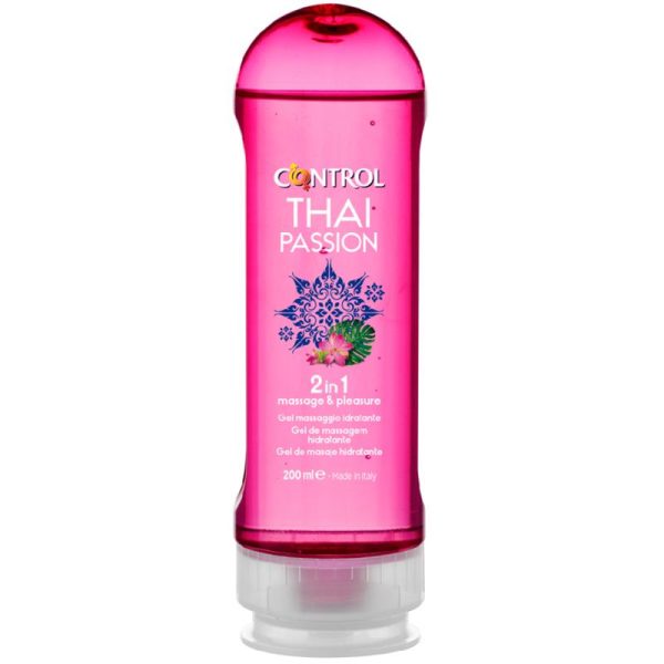 1-masage-gel-thai-passion-2-in-1-200-ml CONTROL MASSAGE GEL THAI PASSION 2 IN 1 200ml