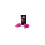 SECRET PLAY MARABOU FEATHER HANDCUFFS FUCHSIA