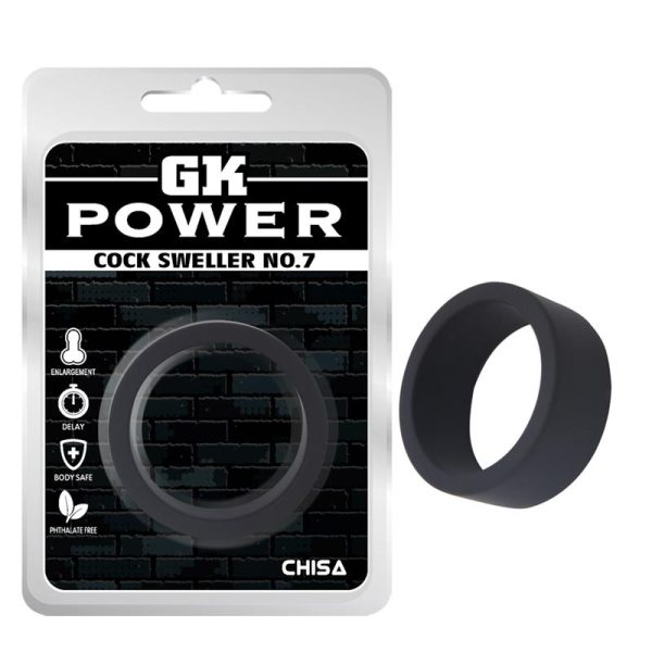 CHISA COCK SILICONE SWELLER No.7 BLACK 4.6cm