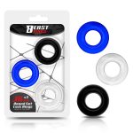 BEAST RINGS SET OF 3 PENIS RINGS 3 COLORS 1.6cm
