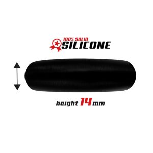 BEAST RINGS COCK RING SOLID SILICONE BLACK 5.5cm - Image 3