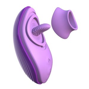 FANTASY FOR HER HER SILICONE FUN TONGUE PURPLE - Image 4