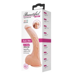 PRETTY LOVE BEAUTIFUL JACK DILDO FLESH 26cm - Image 3