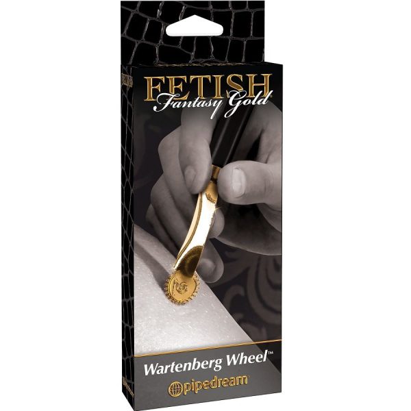 FETISH FANTASY GOLD WARTENBERG WHEEL 15cm