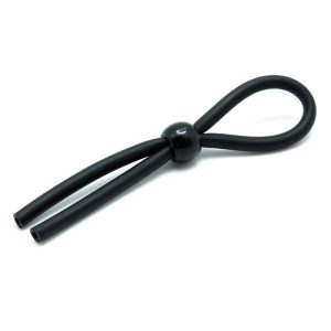 RIMBA LATEX PLAY PENIS STRAP BLACK - Image 4