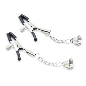 OHMAMA METALIC NIPPLE CLAMPS WITH CHAINS AND LITTLE BELTS - Image 6