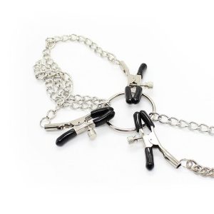 OHMAMA FETISH 3 IN 1 METALLIC NIPPLE CLAMPS - Image 5