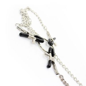 OHMAMA FETISH 3 IN 1 METALLIC NIPPLE CLAMPS - Image 4