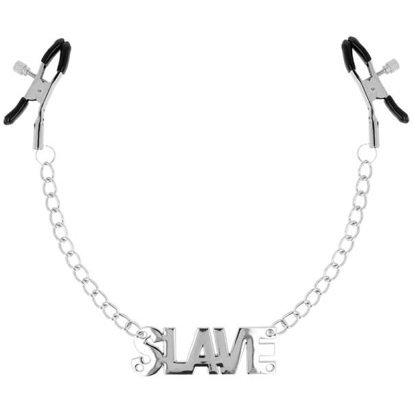 OHMAMA FETISH NIPPLE CLAMPS WITH CHAINS SLAVE