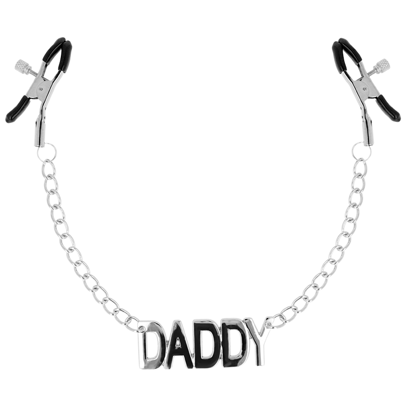 OHMAMA FETISH NIPPLE CLAMPS WITH CHAINS DADDY