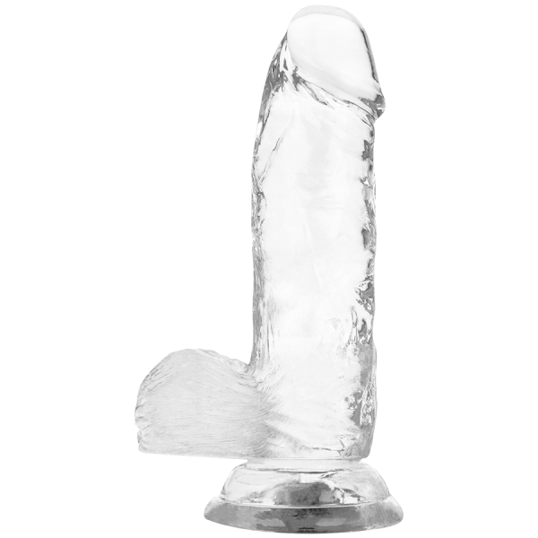 XRAY CLEAR COCK WITH BALLS 15.5cm