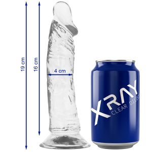 XRAY CLEAR COCK 19cm - Image 6
