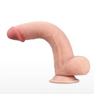LOVETOY SLIDING DILDO 9" FLESH 23cm - Image 6
