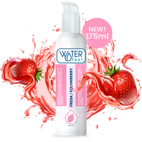 WATERFEEL STRAWBERRY WATER BASED LUBRICANT 175ml