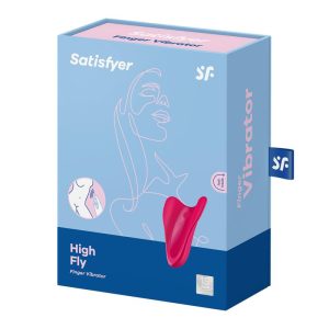 SATISFYER HIGH FLY FINGER VIBRATOR FUCHSIA - Image 3