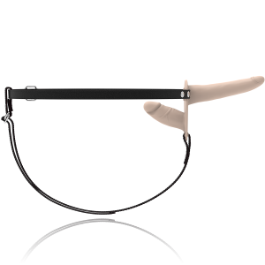 FETISH SUBMISSIVE DOUBLE PENETRIX STRAP-ON FLESH 15cm - Image 3