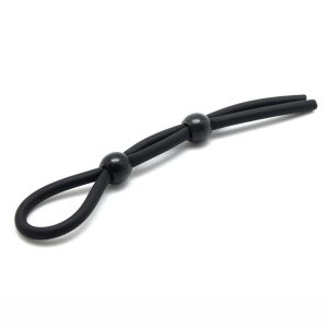 RIMBA LATEX PLAY PENIS AND BALL STRAP BLACK - Image 4