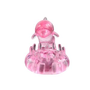BAILE LOVE DOLPHIN VIBRATING COCK RING PINK - Image 7