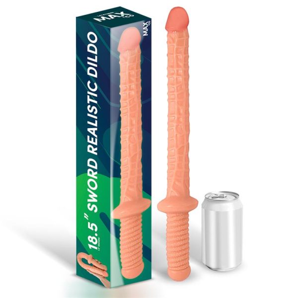 MAX & CO BLADE REALISTIC DILDO SWORD FLESH 47cm