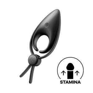 SATISFYER SNIPER VIBRATING PENIS RING BLACK - Image 6