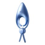 SATISFYER SNIPER VIBRATING PENIS RING BLUE