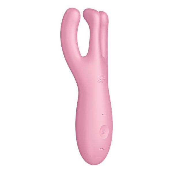 SATISFYER THREESOME 4 VIBRATOR PINK