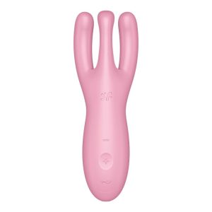 SATISFYER THREESOME 4 VIBRATOR PINK - Image 8