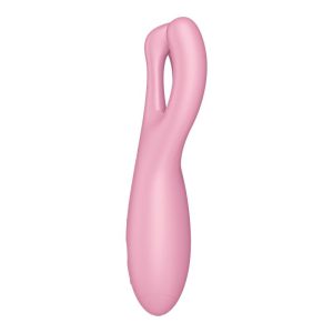 SATISFYER THREESOME 4 VIBRATOR PINK - Image 7