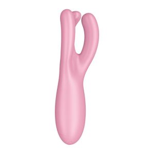 SATISFYER THREESOME 4 VIBRATOR PINK - Image 6