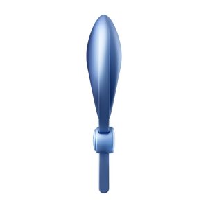 SATISFYER SNIPER VIBRATING PENIS RING BLUE - Image 3