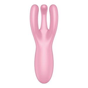 SATISFYER THREESOME 4 VIBRATOR PINK - Image 5