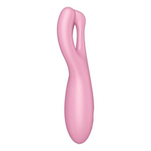 SATISFYER THREESOME 4 VIBRATOR PINK - Image 3