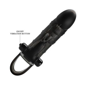 PRETTYLOVE CUPER PENIS SLEEVE WITH VIBRATION - Image 5