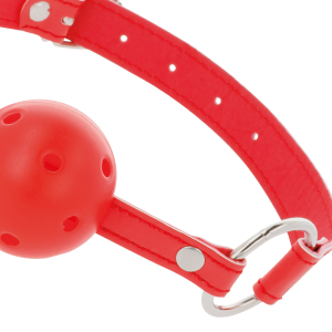 DARKNESS BREATHABLE GAG RED - Image 4