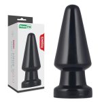 LOVETOY 7" ANAL SHOCKER KING SIZED BUTT PLUG BLACK 19cm