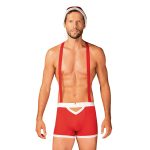 OBSESSIVE MR CLAUS CHRISTMAS SET RED