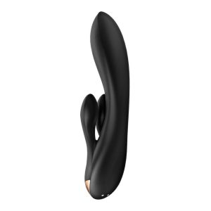 SATISFYER DOUBLE FLEX G-SPOT VIBE 3 MOTORS WITH APP BLACK - Image 5