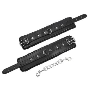 OHMAMA FETISH PREMIUM FUR LINED WRIST RESTRAINTS - Image 8