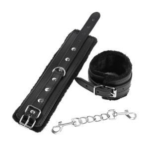 OHMAMA FETISH PREMIUM FUR LINED WRIST RESTRAINTS - Image 7